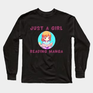 Manga girl Long Sleeve T-Shirt